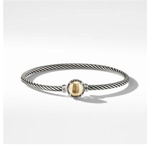 David Yurman Châtelaine® Bracelet with Gold Dome and 18K Gold